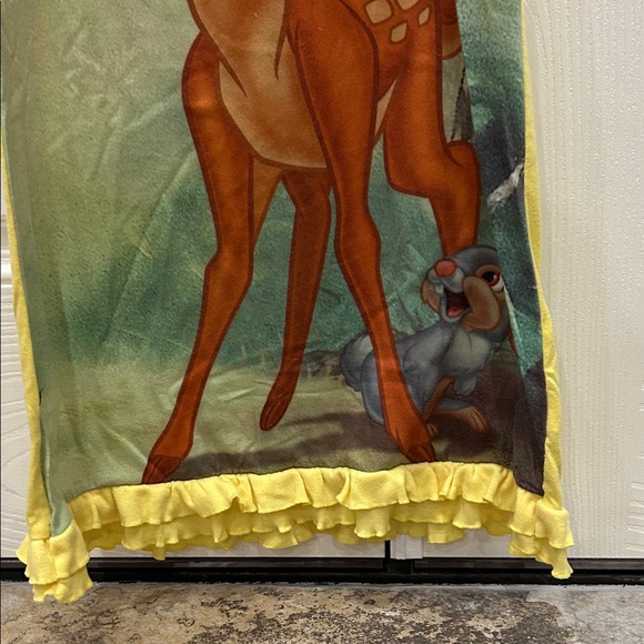 Disney Yellow Bambi Kids Nightgown - Picture 6 of 11